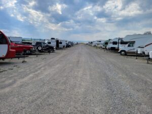 RV Storage in Calgary Alberta Diamond Acres RV Storage 1 300x225