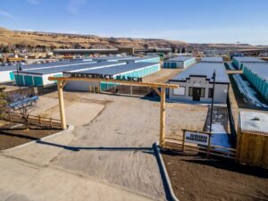 RV Storage in Cochrane Alberta Make Space Storage Cochrane 1 300x225