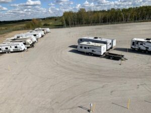 RV Storage in Parkland County Alberta Parkland RV Storage 1 300x225
