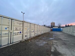 RV Storage in Prince George British Columbia Blue Box Storage Prince George 1st Ave 1 300x225